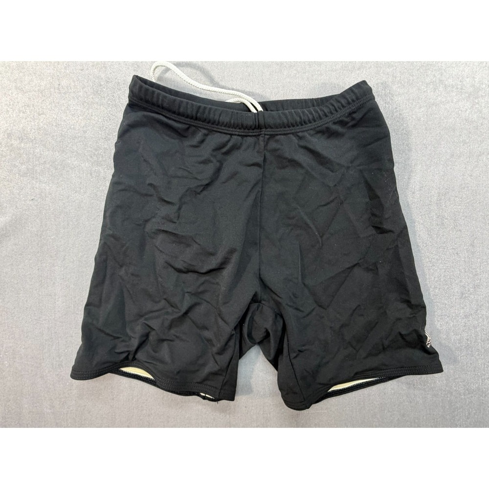 Vintage H2O Wear Women Swim Shorts Black Size Small Made in USA